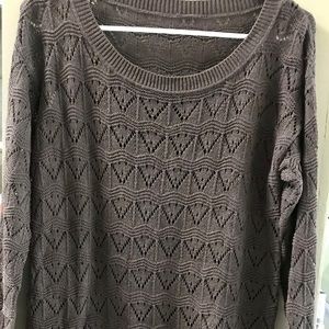 New tweed top long sleeve